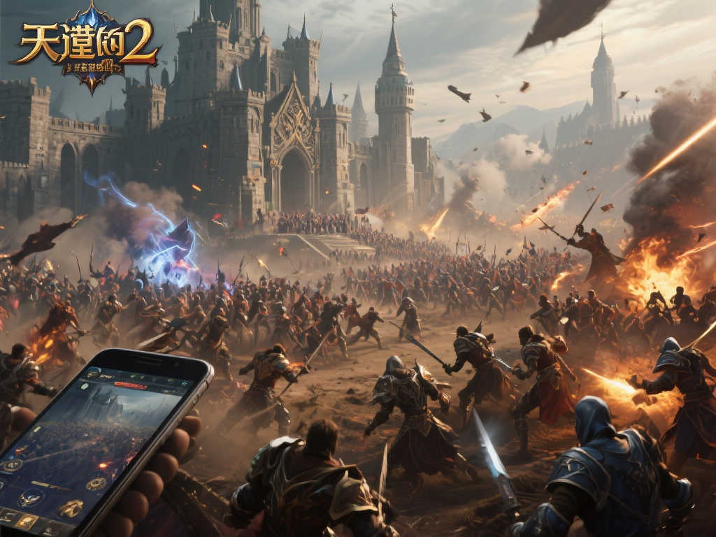 腾讯《天堂2:盟约》震撼登场!重温千人盟战攻城激情!