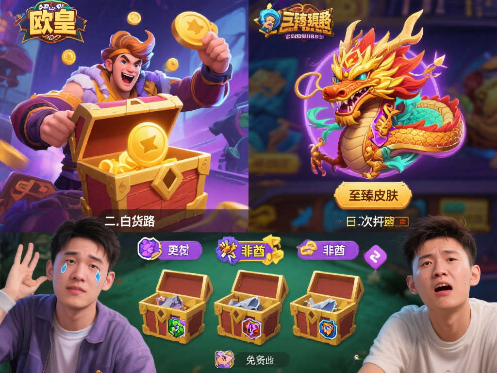 免费皮肤福利！LOL乱斗之夜宝箱揭晓，谁才是最倒霉玩家？